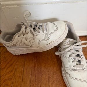 New Balance Kids' white Sneakers